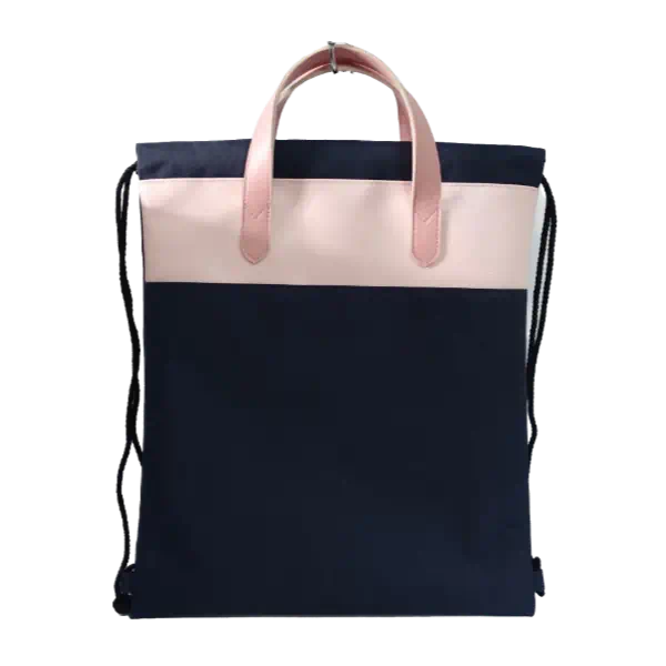 PU PVC Leather Drawstring Backpack For Lady And Girl